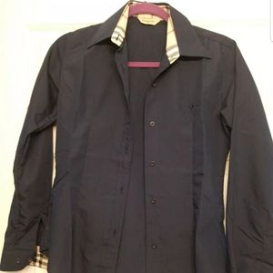 Burberry style Button down shirt